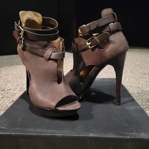 Heels Size 6 Coffee